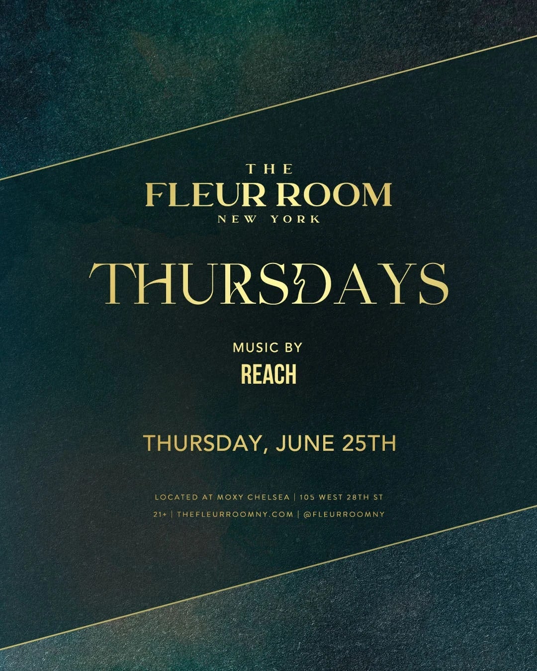 6/25/2026 – Reach – The Fleur Room