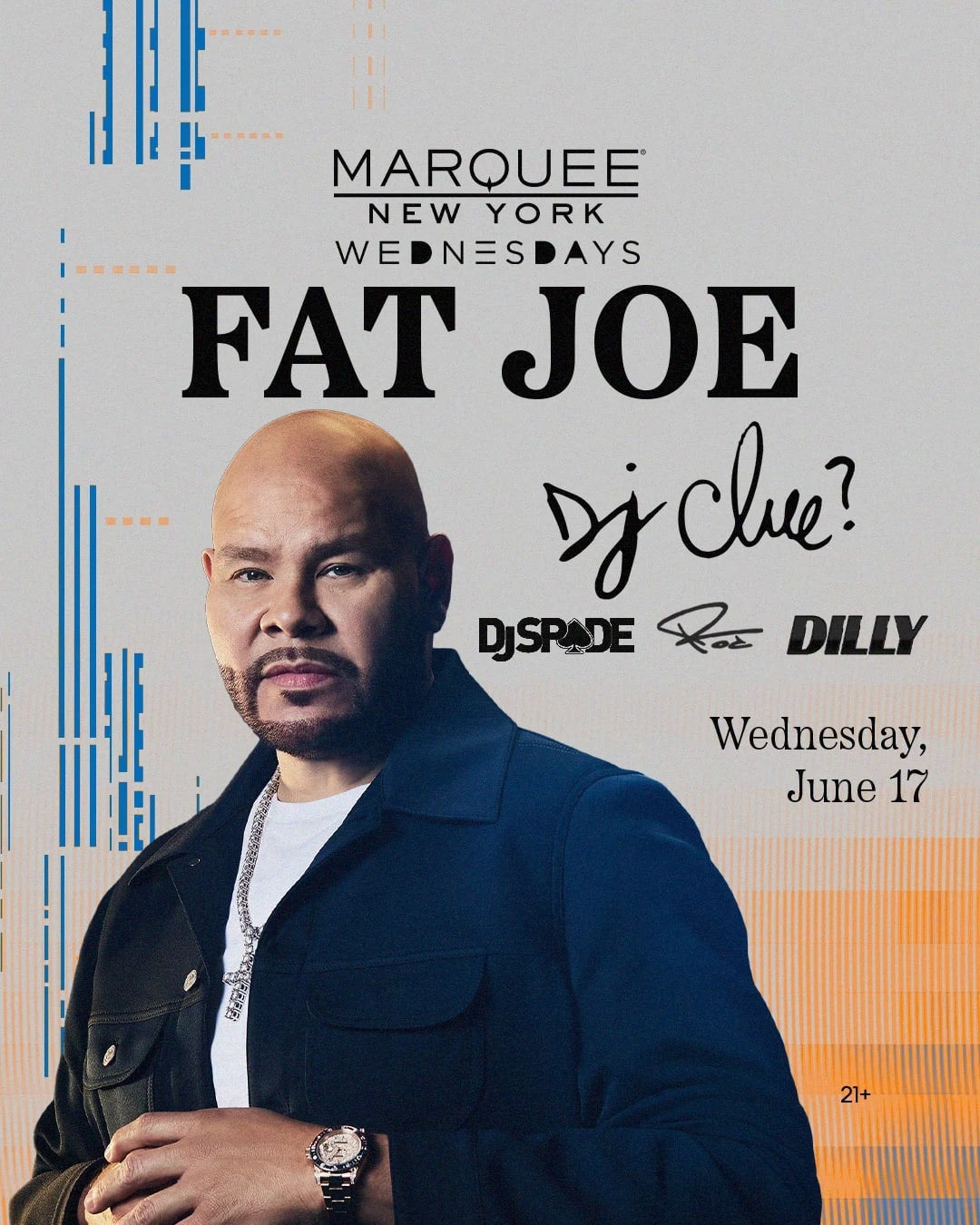 6/17/2026 – FAT JOE | DJ Clue – Marquee
