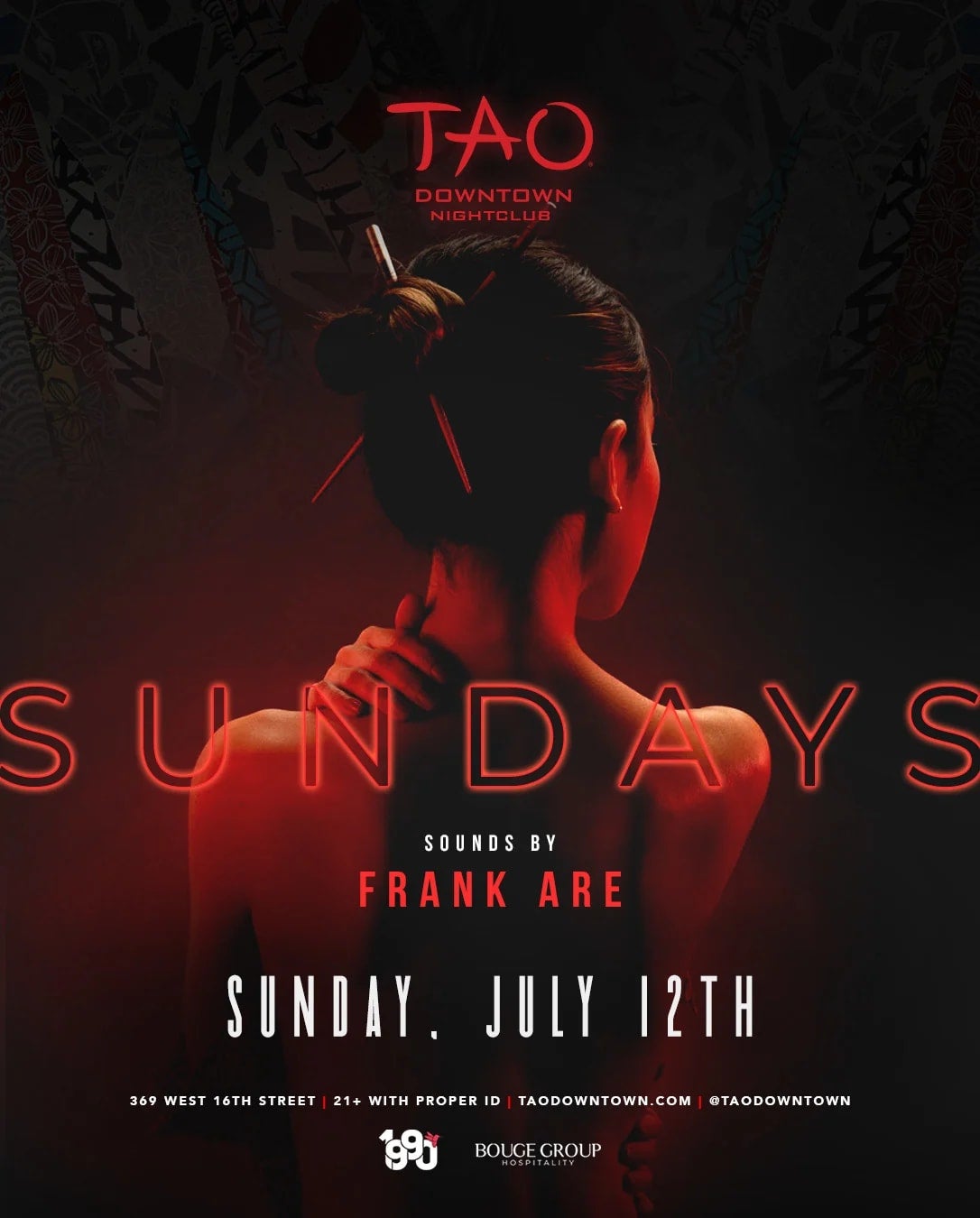 7/12/2026 – Frank Are – TAO Downtown Nightclub