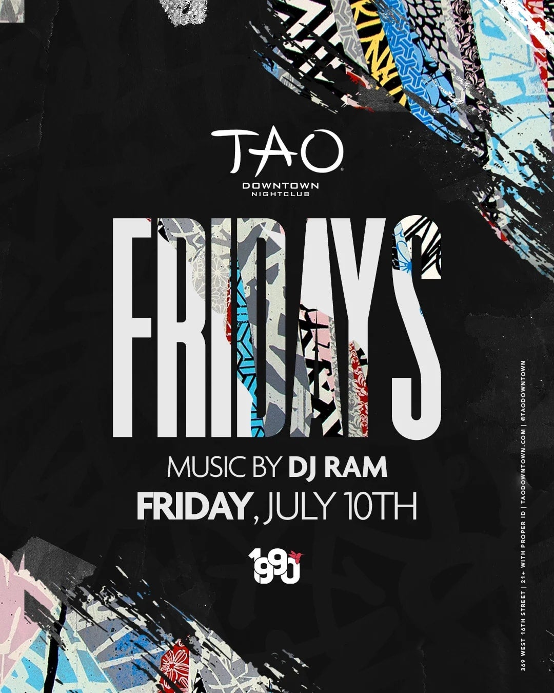 7/10/2026 – DJ Ram – TAO Downtown Nightclub
