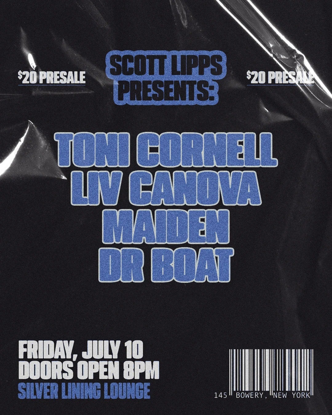 7/10/2026 – Toni Cornell – Silver Lining Lounge