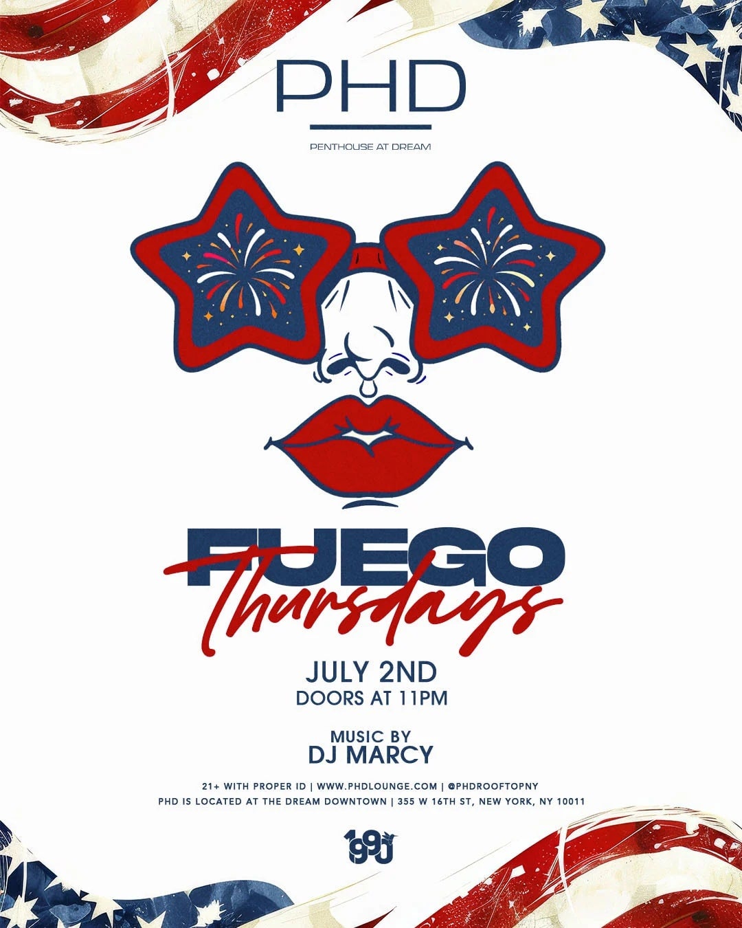 7/2/2026 – Fuego Thursdays – PHD Lounge