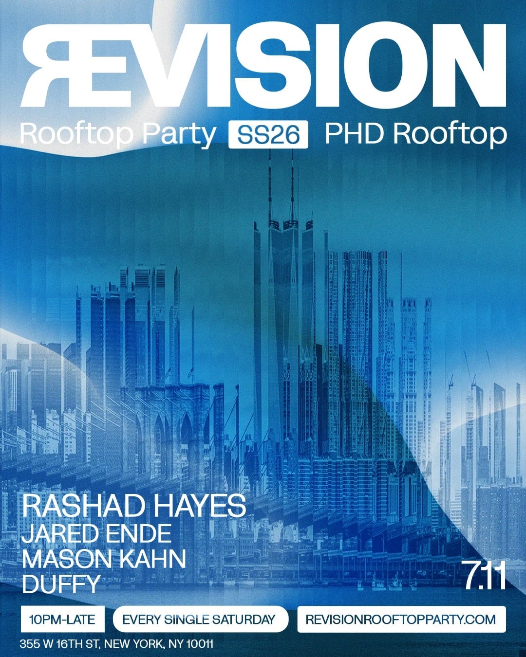 7/11/2026 – Revision Rooftop – PHD Lounge