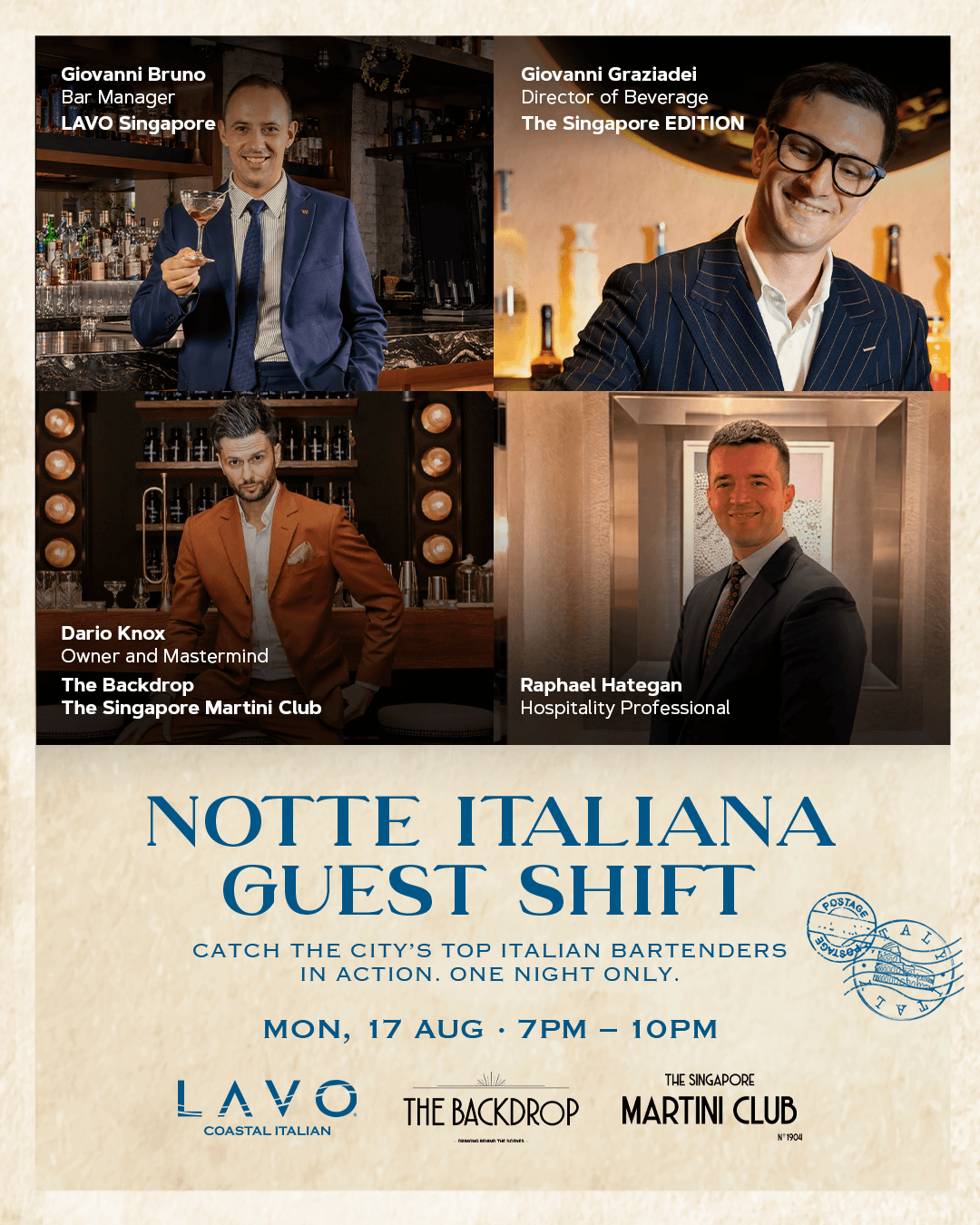 Notte Italiana Guest Shift