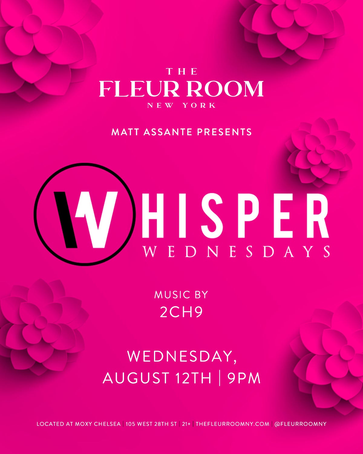 8/12/2026 – 2ch9 – The Fleur Room