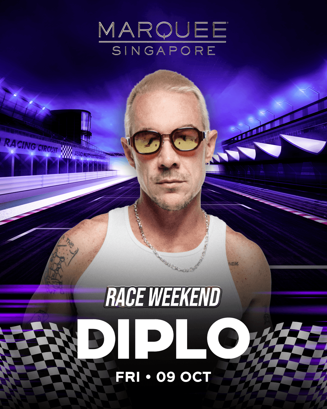 9/10/26 – RACE WEEKEND: DIPLO – Marquee Singapore