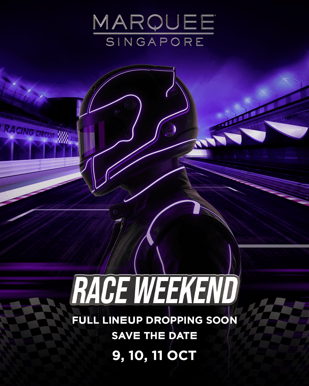 11/10/26 – RACE WEEKEND: SUNDAY – Marquee Singapore