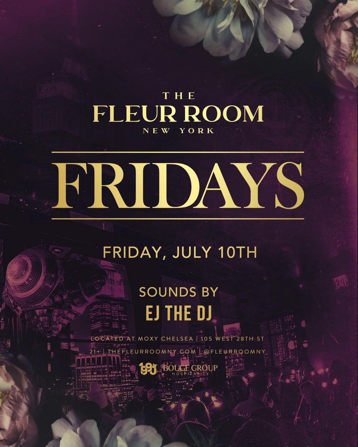 7/10/2026 – EJ the DJ – The Fleur Room