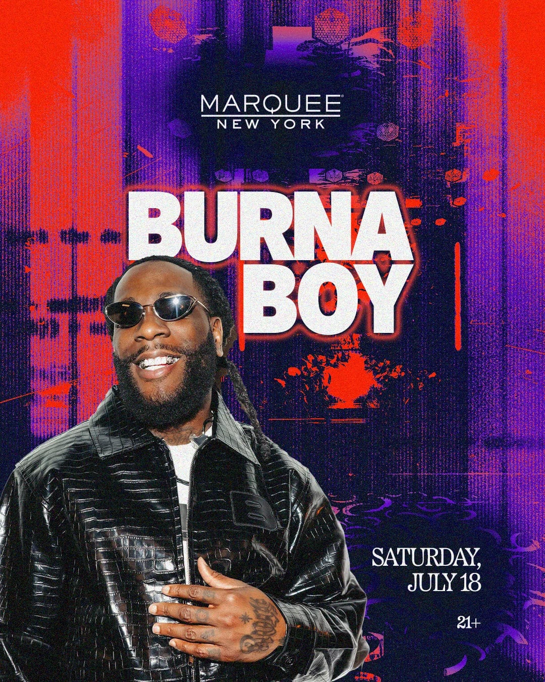 7/18/2026 – Burna Boy – Marquee