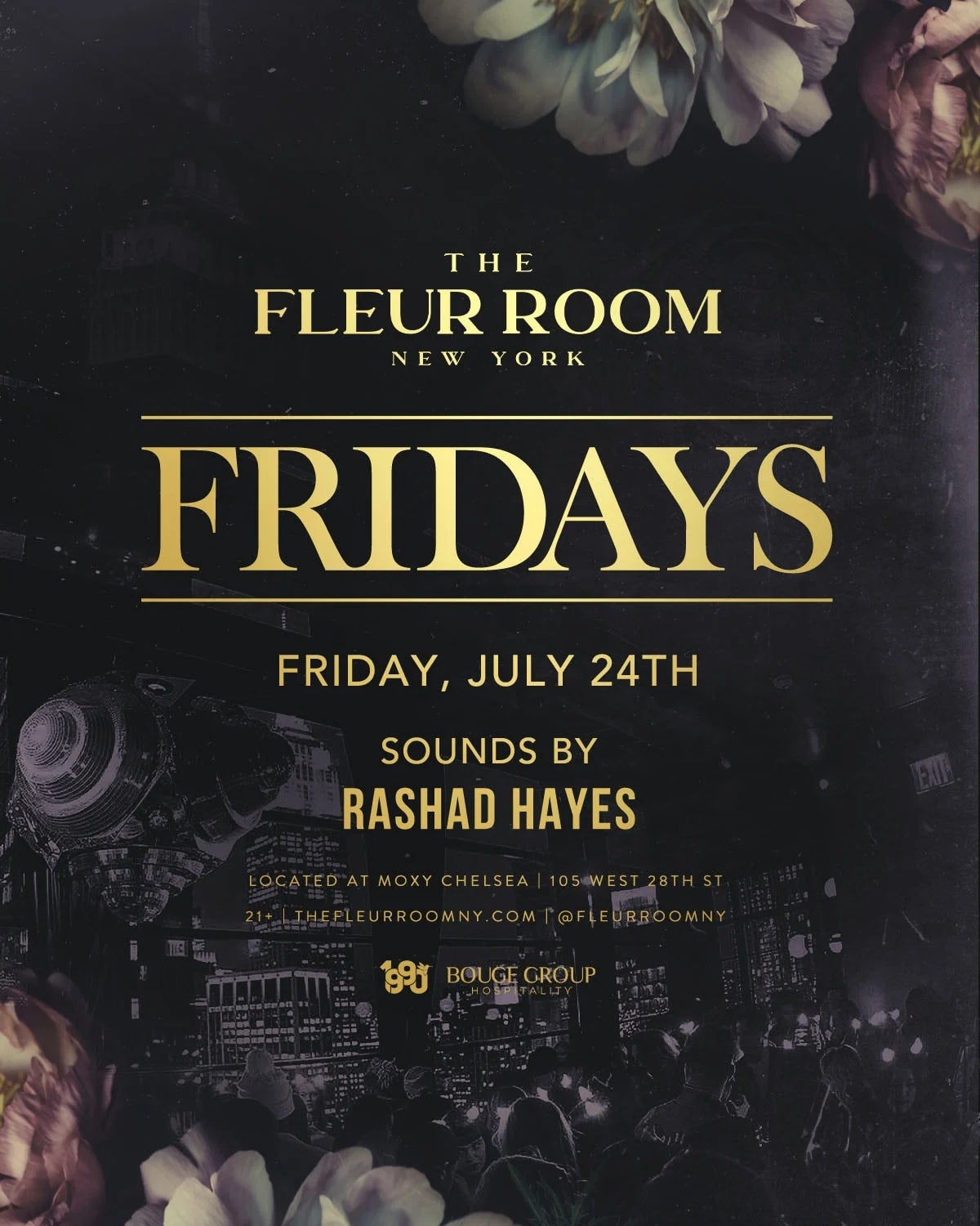 7/24/2026 – Rashad Hayes – The Fleur Room