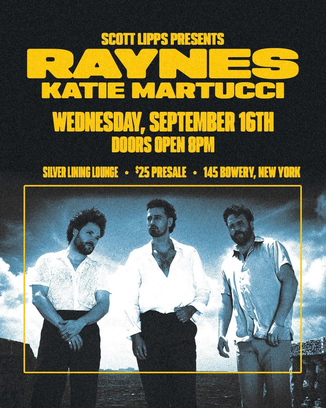 9/16/2026 – Raynes – Silver Lining Lounge
