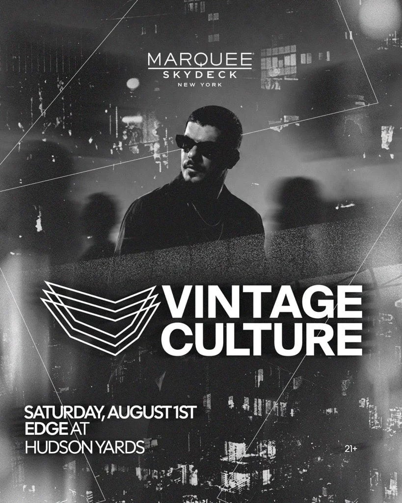 8/1/2026 – Vintage Culture – Marquee Skydeck