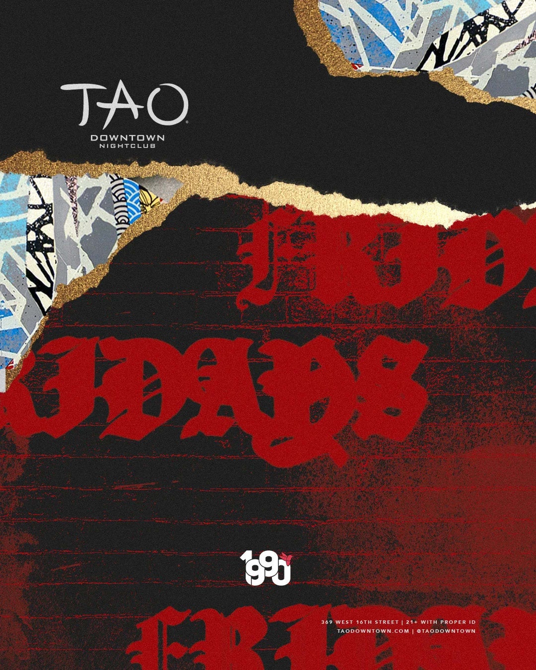 11/6/2026 – Fridays – TAO Downtown Nightclub