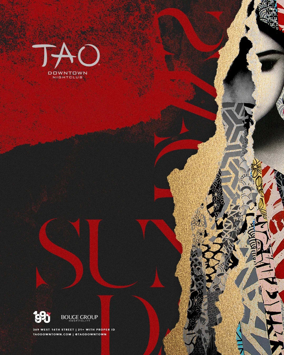 10/18/2026 – Sundays – TAO Downtown Nightclub