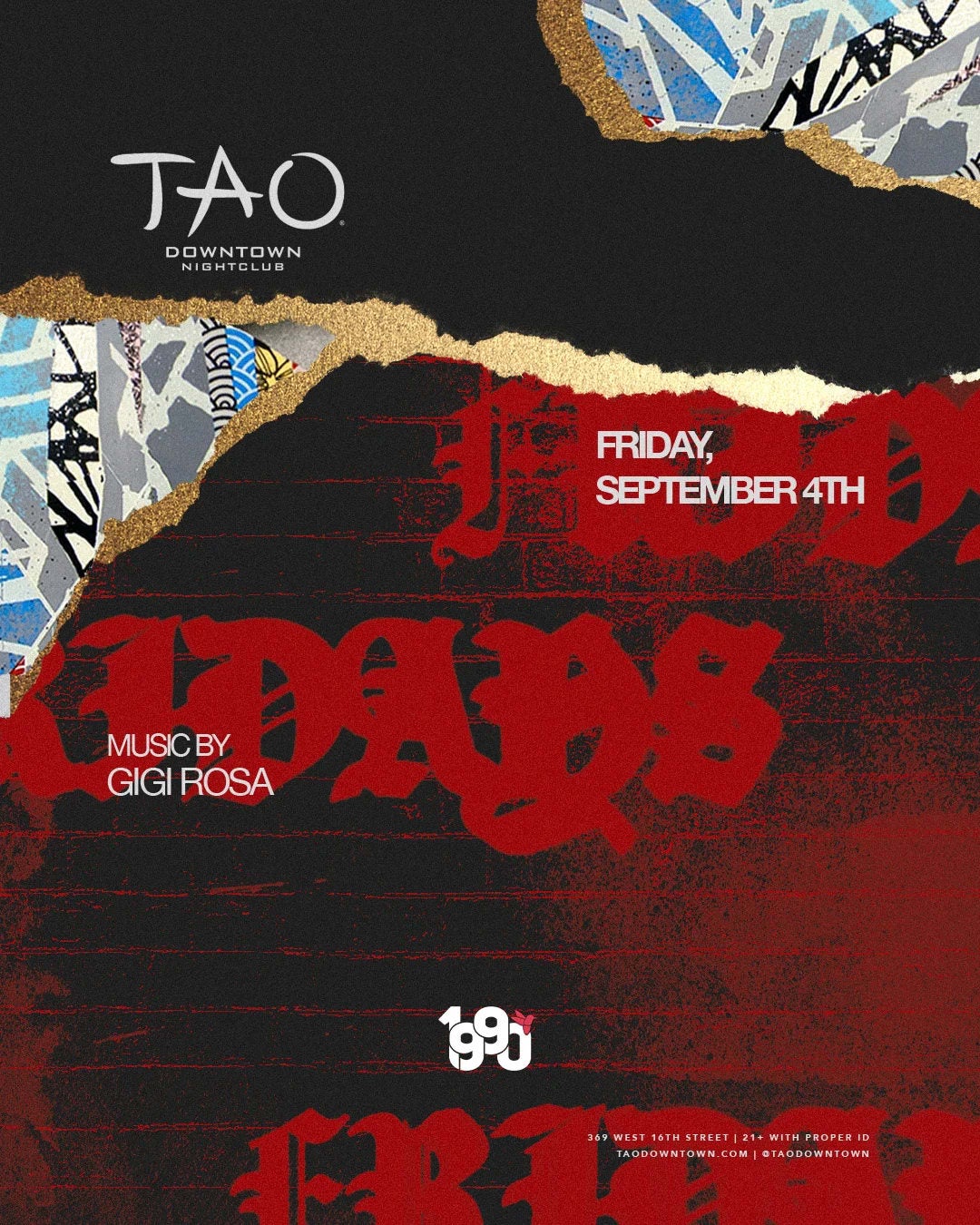 9/4/2026 – Gigi Rosa – TAO Downtown Nightclub