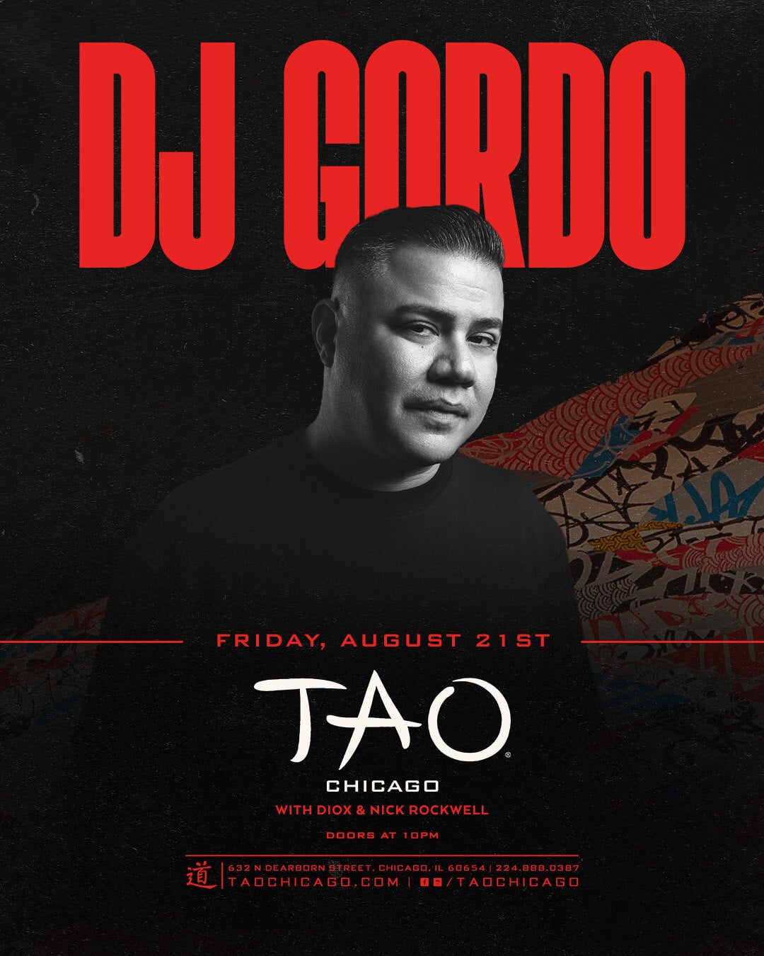 8/21/2026 – Gordo- TAO Nightclub