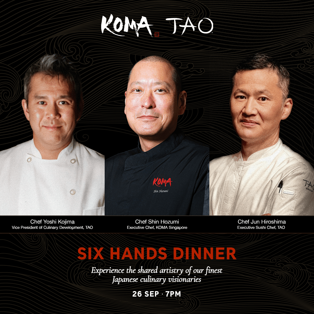 Chefs for six hands dinner