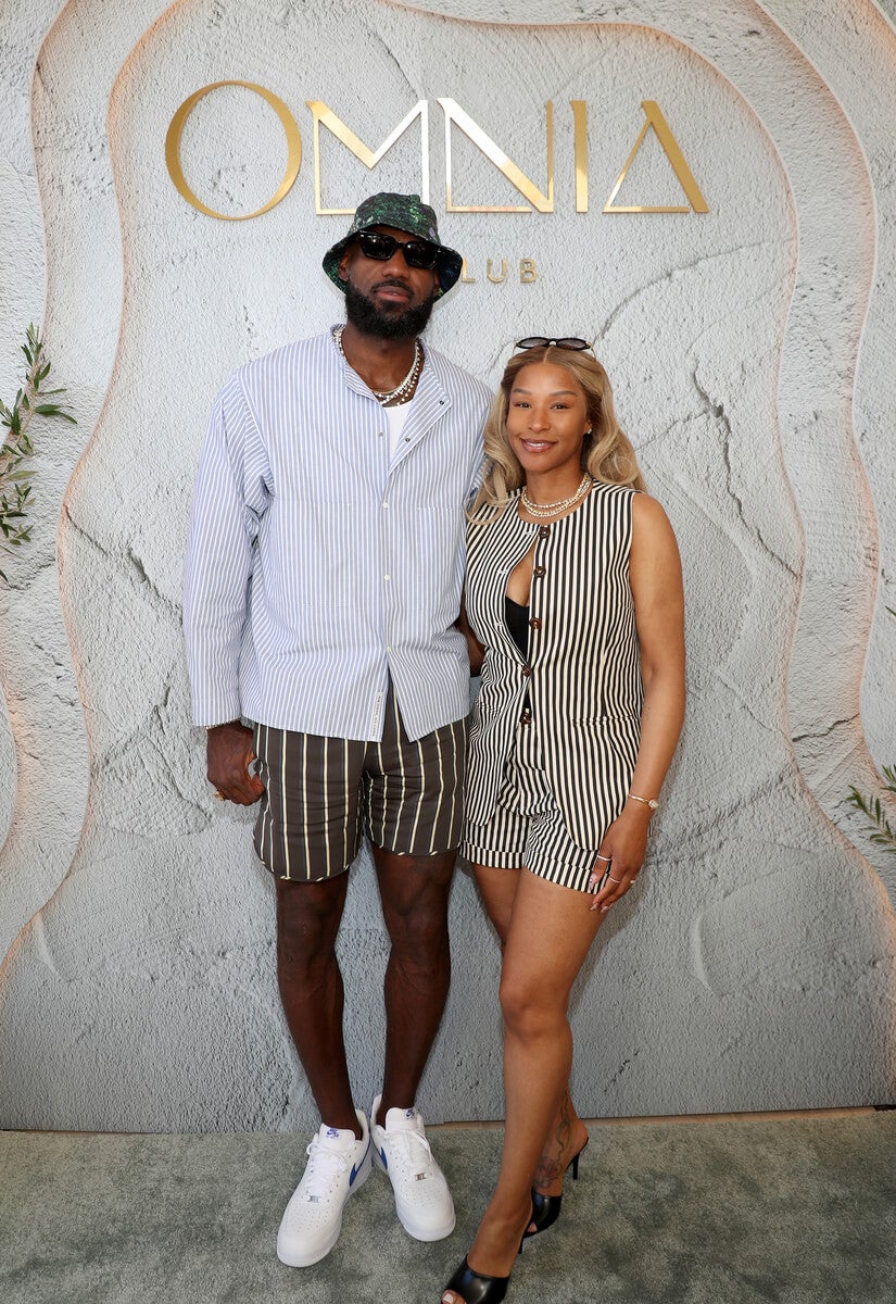Lebron James and girlk