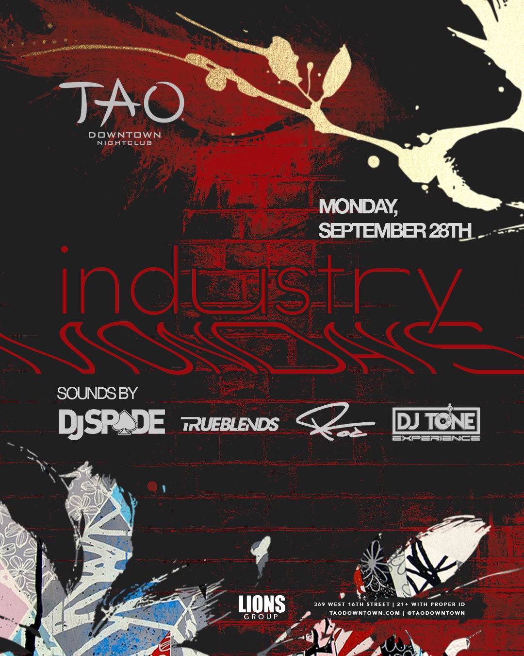 9/28/2026 – Spade – TAO Downtown Nightclub