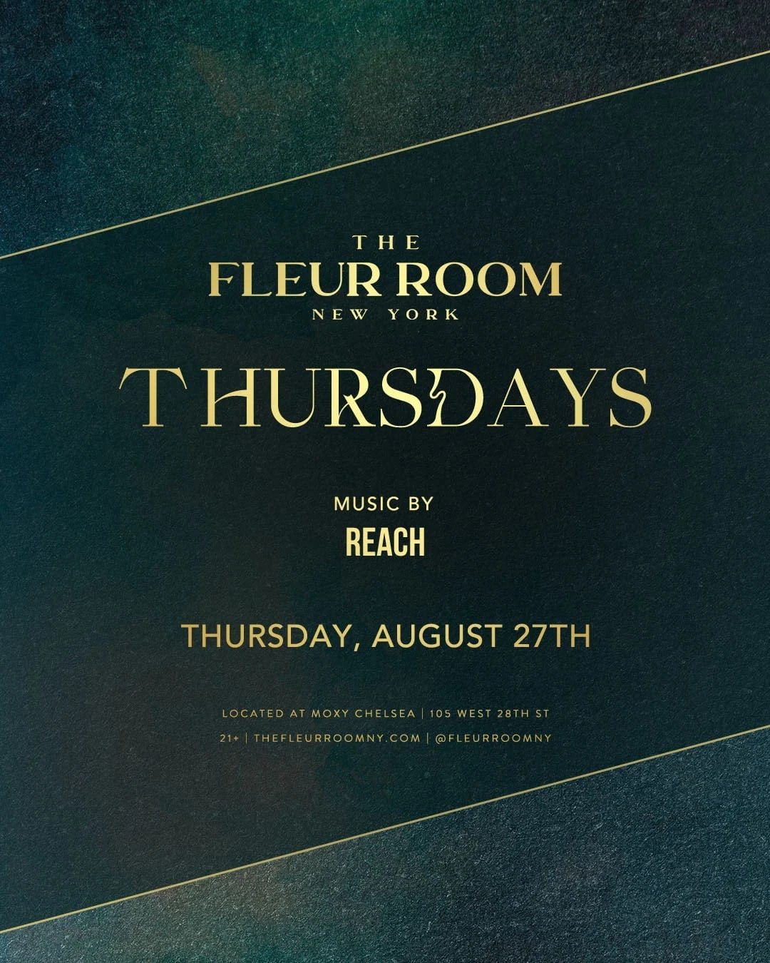 8/27/2026 – Reach – The Fleur Room