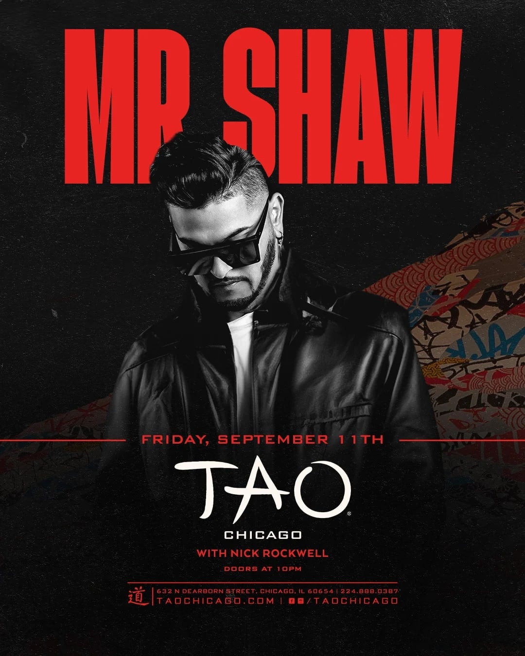 9/11/2026 – Mr. Shaw – TAO Nightclub