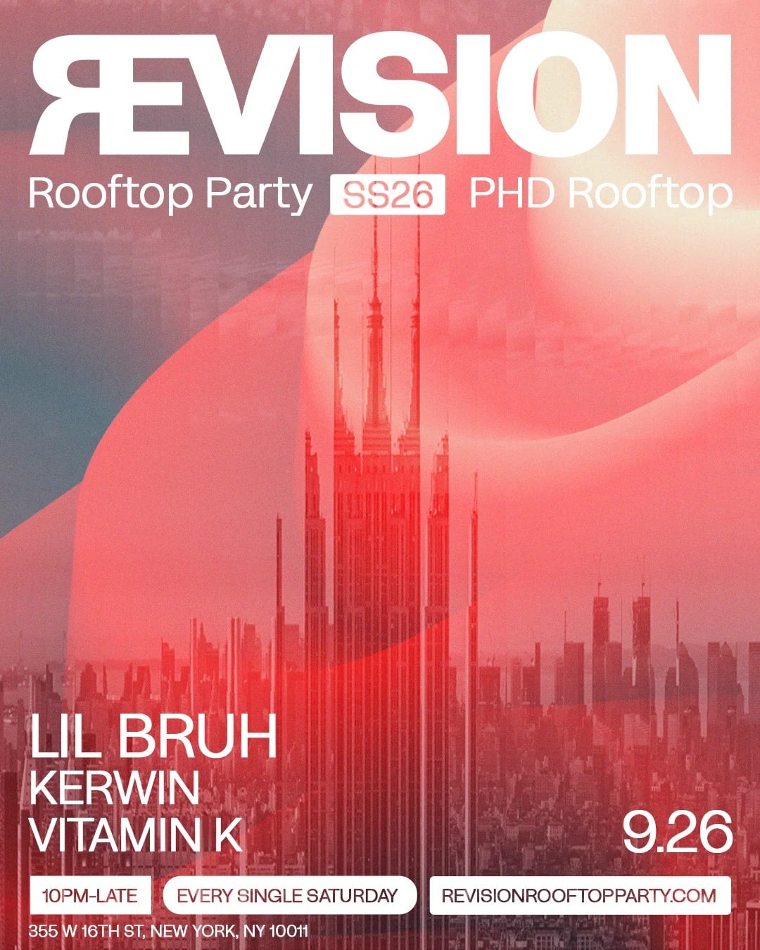 9/26/2026 – Revision Rooftop – PHD Lounge