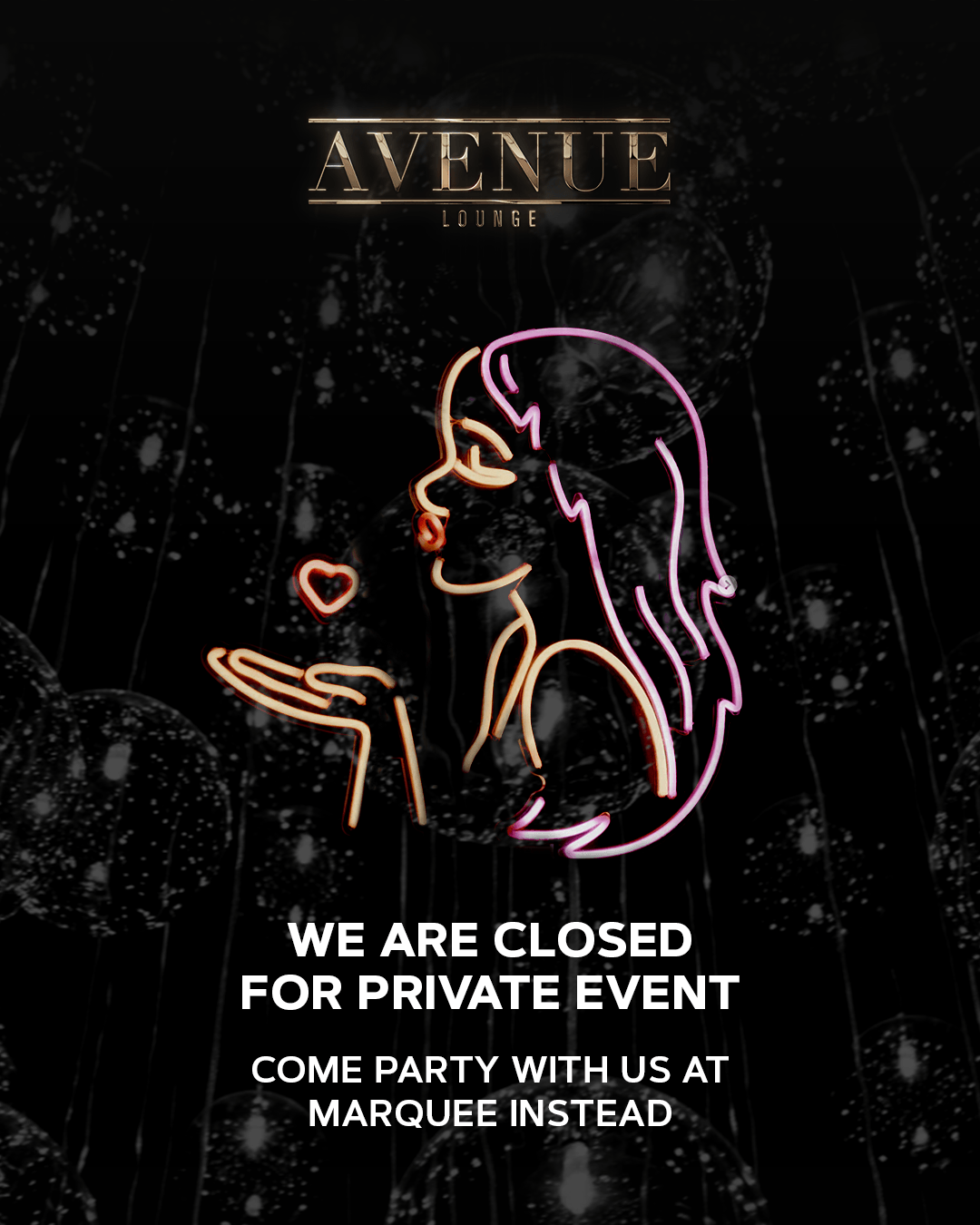 10/10/26 We are closed – Avenue Singapore