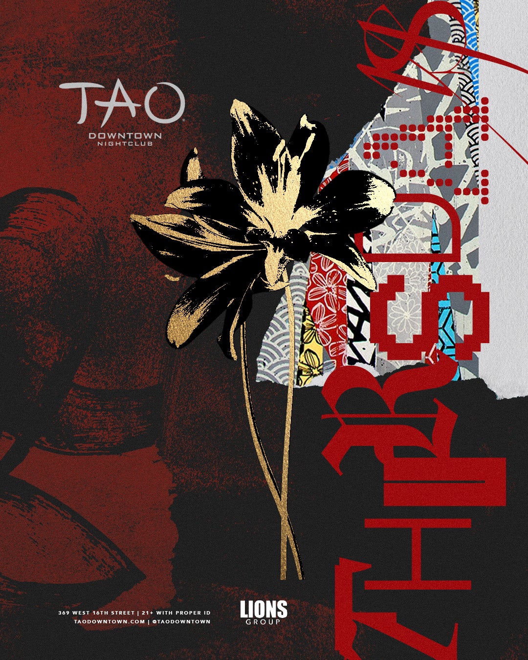 10/29/2026 – Thursdays – TAO Downtown Nightclub
