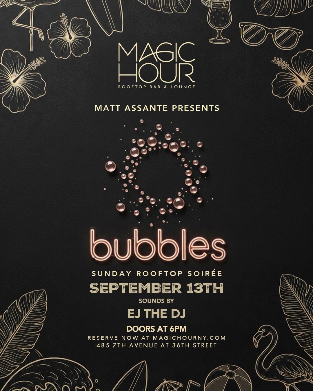 9/13/2026 – EJ The DJ  – Magic Hour Rooftop