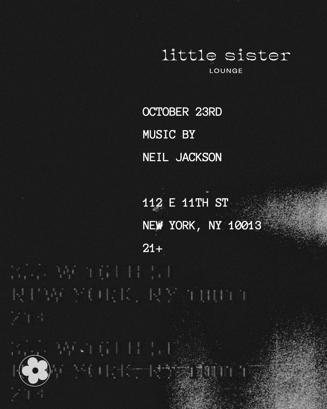 10/23/2026 – Neil Jackson – Little Sister Lounge
