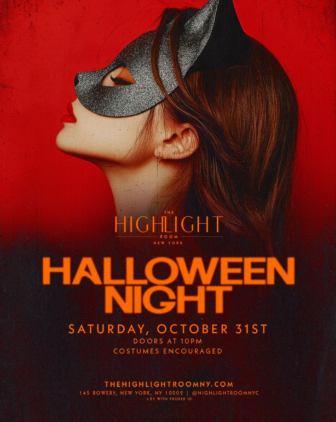 10/31/2026 – Halloween Night – The Highlight Room