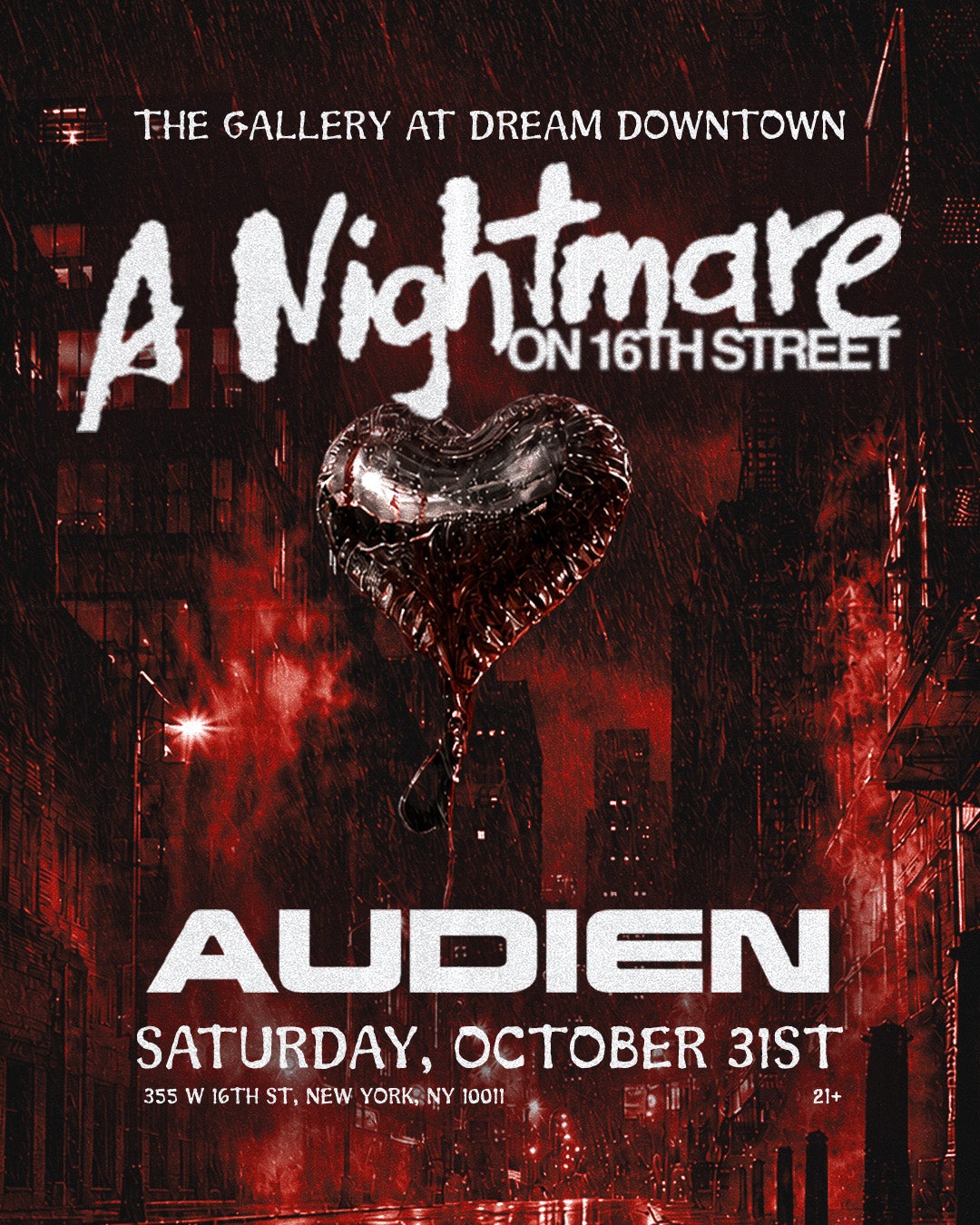 10/31/2026 – Halloween with Audien – The Gallery at Dream Downtown
