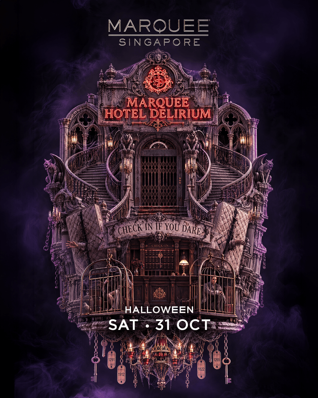 31/10/26 – HALLOWEEN: HOTEL DELIRIUM – Marquee Singapore