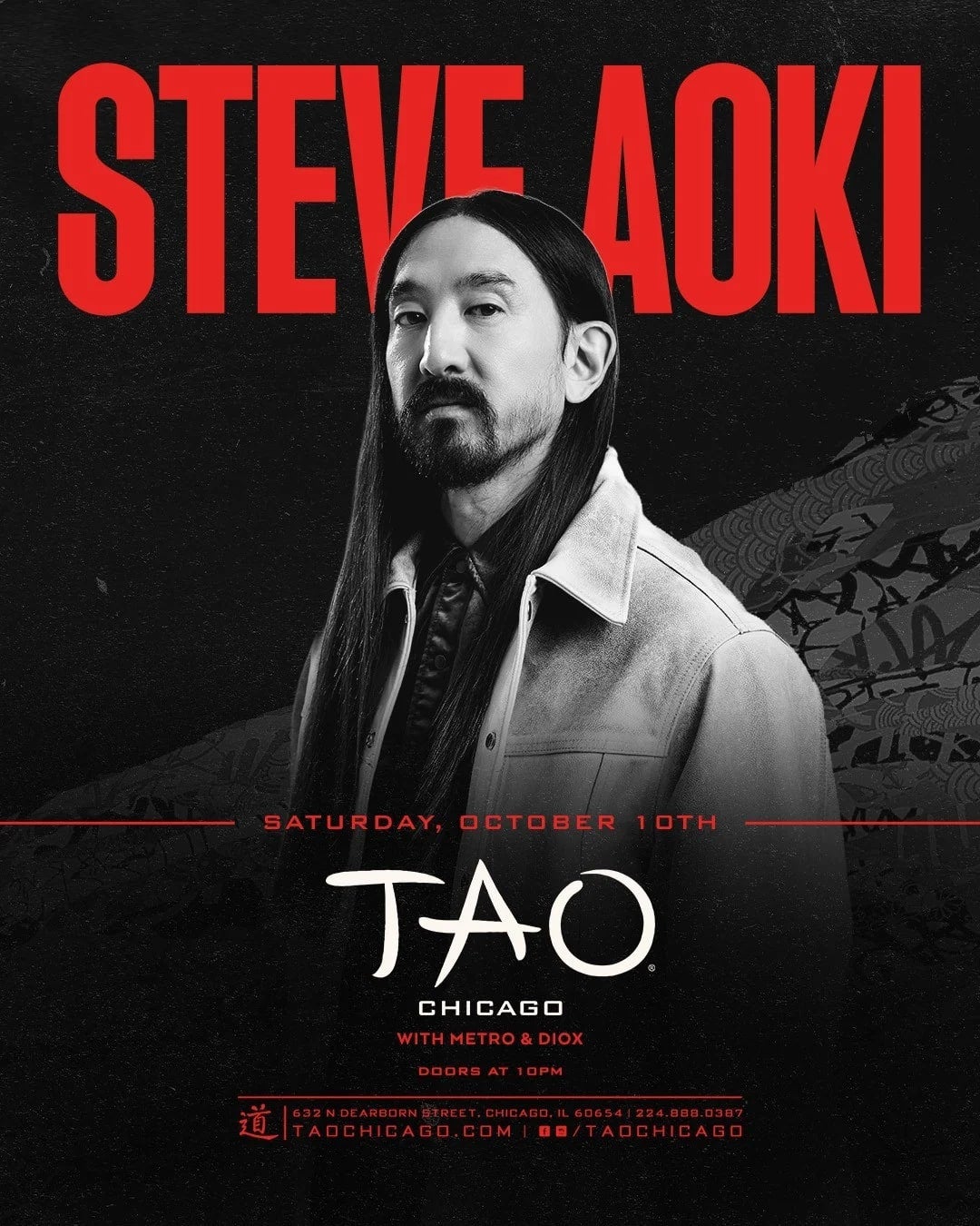 10/10/2026 – Steve Aoki – TAO Nightclub