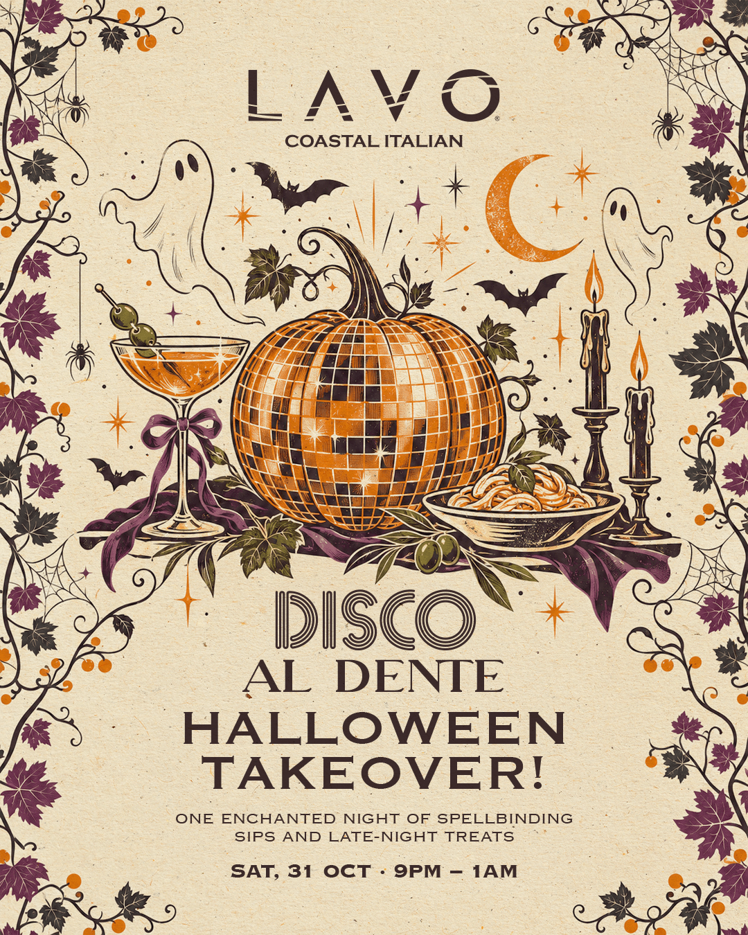 Disco Al Dente Halloween