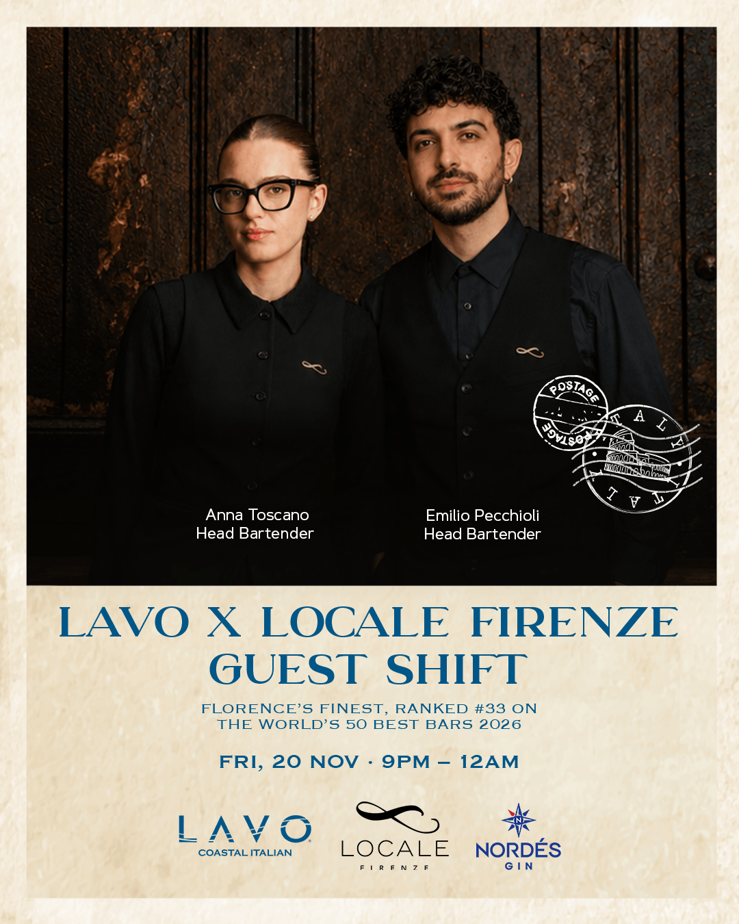 lavo x locale firenze guest shift
