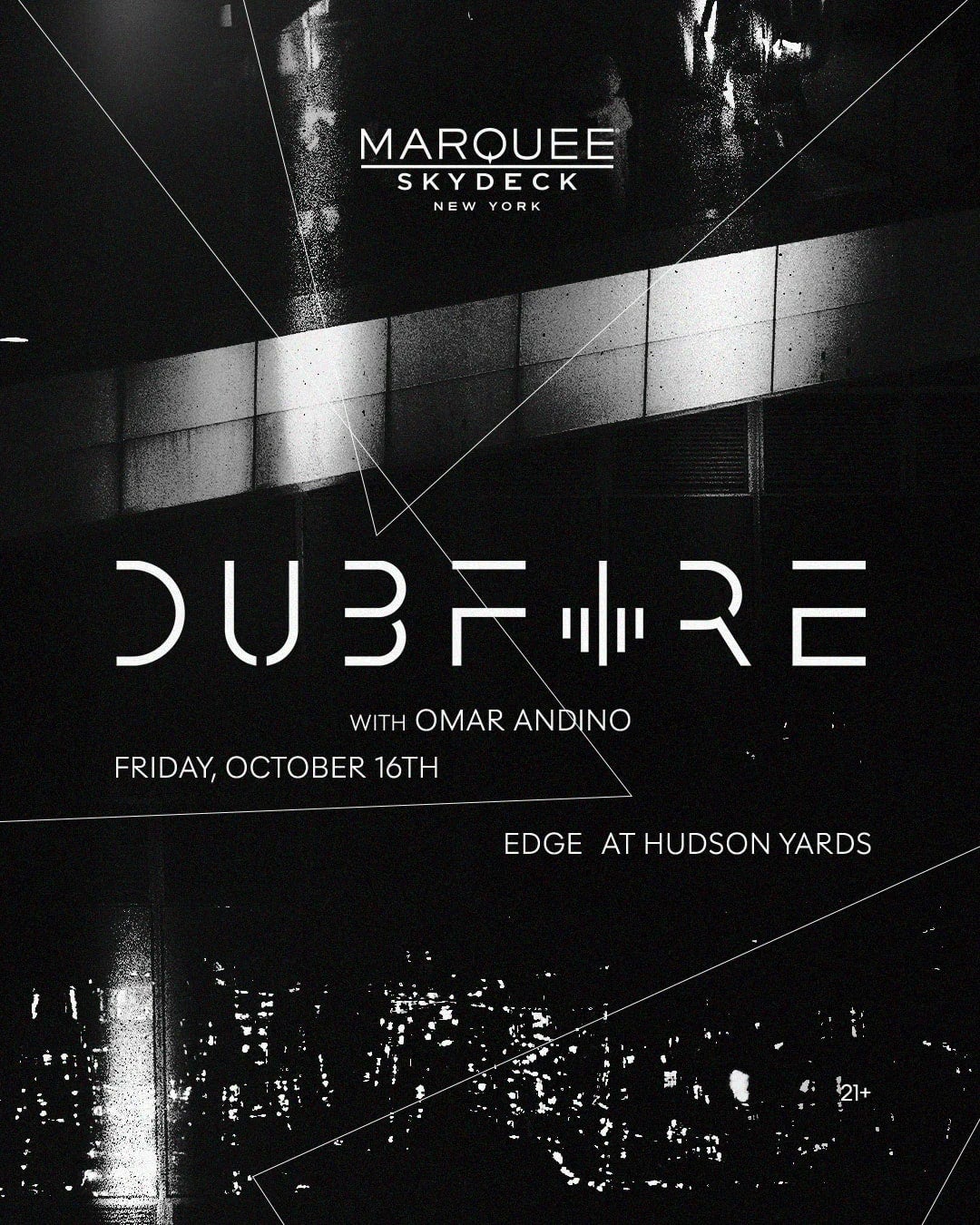 10/16/2026 – Dubfire – Marquee Skydeck
